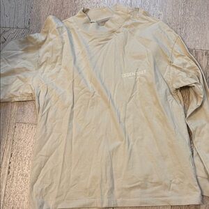 Essentials Light Tan Long Sleeve Men's Tee